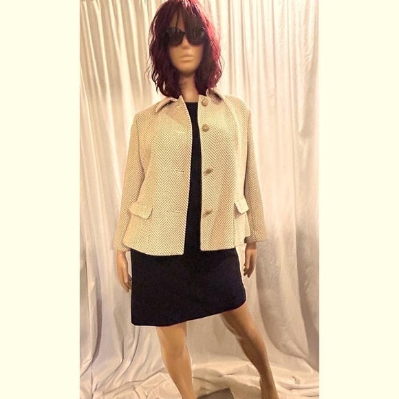 Talbots Chevron Jacket - Picture 3 of 6